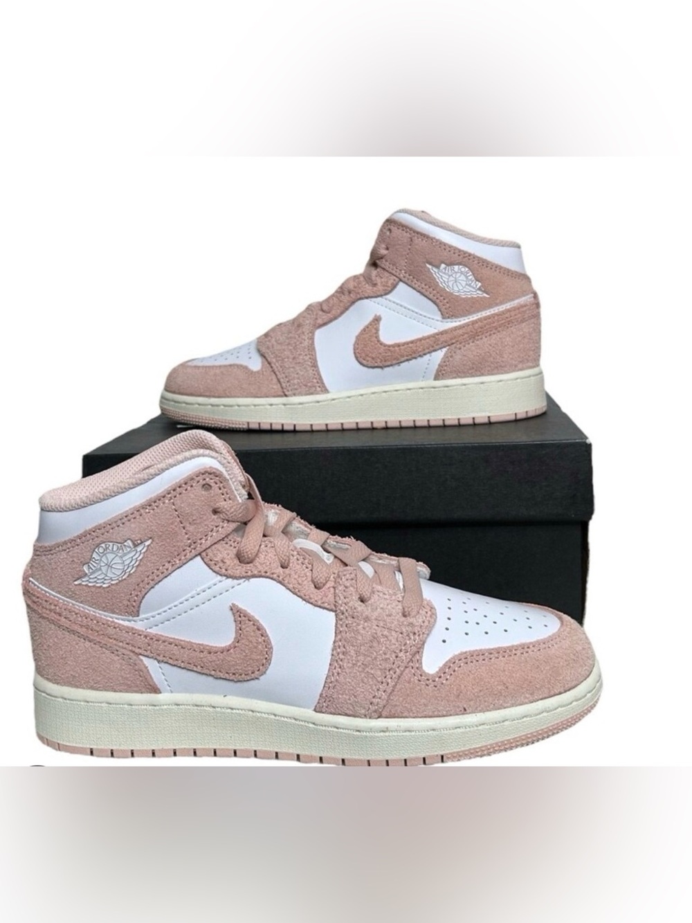 Jordan 1 Mid SE "White/Legend Pink Sail"